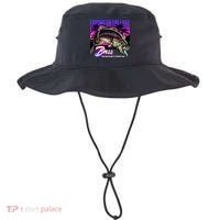 Rise N Shine Its Fishing Time Bass Lake Bucket Hat thumb 0