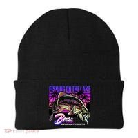 Rise N Shine Its Fishing Time Bass Lake Beanie thumb 0
