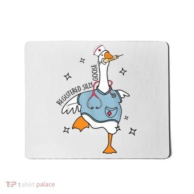 Registered Nurse Silly Goose Mousepad