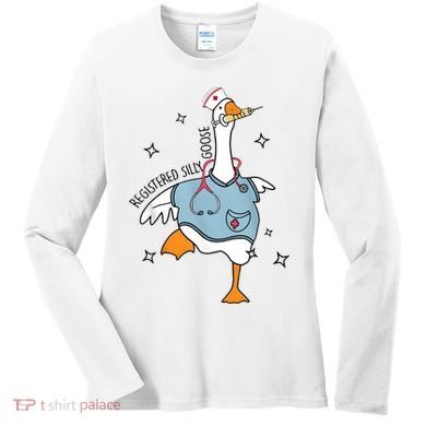 Registered Nurse Silly Goose Women's Long Sleeve Shirt
