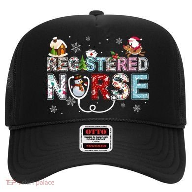 Registered Nurse Stethoscope Christmas Tree Ornat Decor Gift Hat