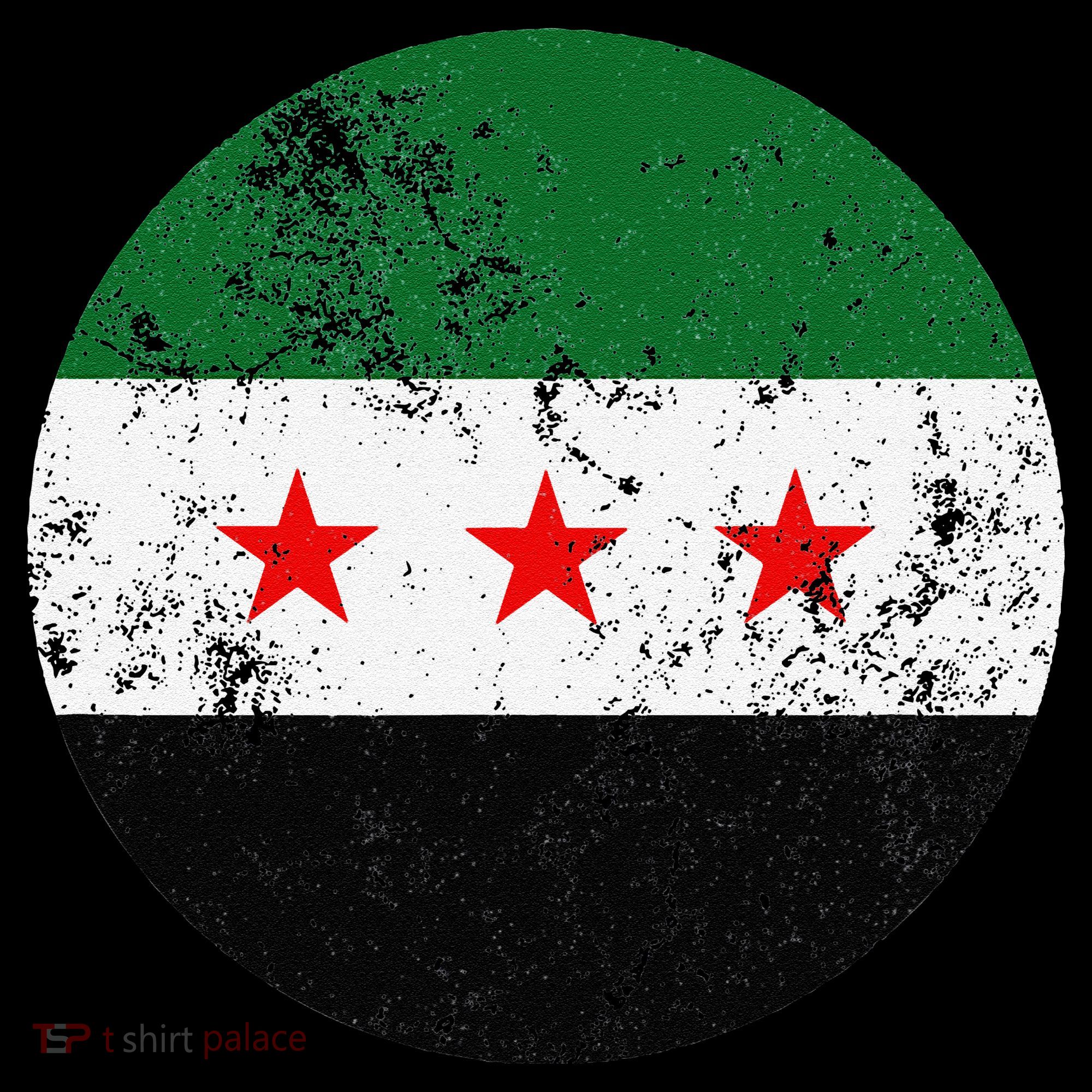 Retro New Syrian Flag Free Syria Freedom Coffee Mug