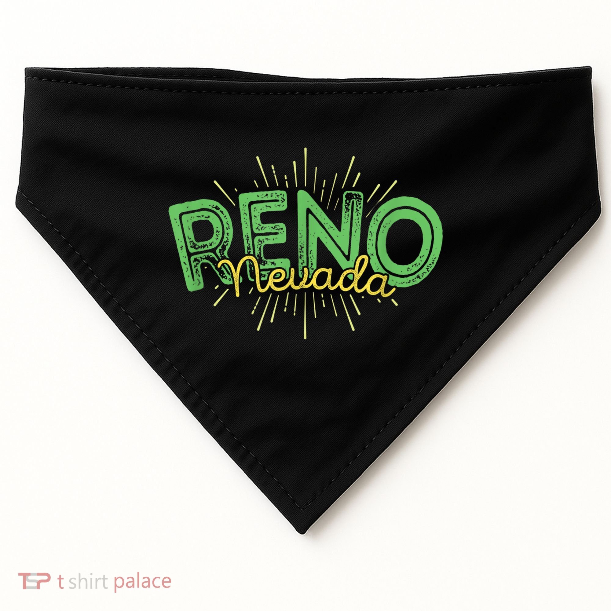 Reno Nevada Souvenir USA-Made Doggie Bandana