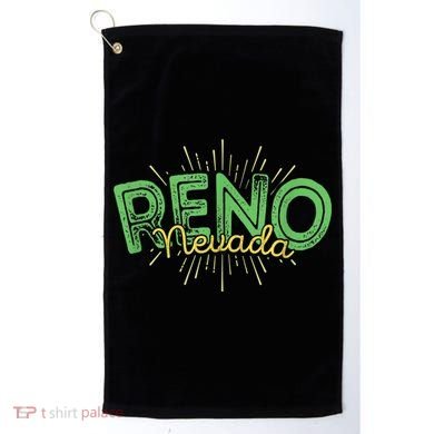 Reno Nevada Souvenir Golf Towel