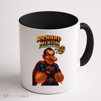 Richard Nixon The Presidential Chronicles Coffee Mug back