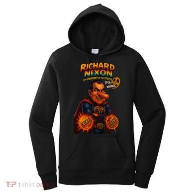 Richard Nixon The Presidential Chronicles Women's Hoodie