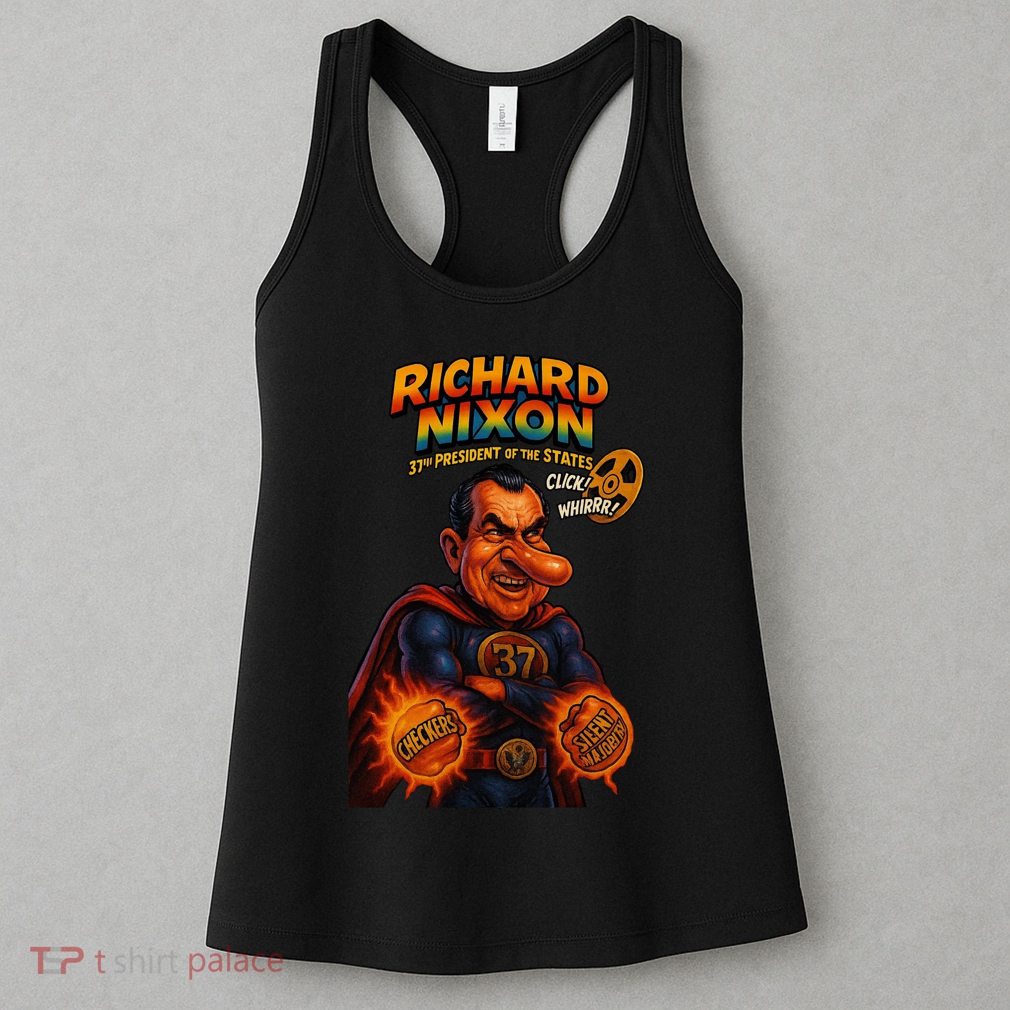 Richard Nixon The Presidential Chronicles Women's Tank Top