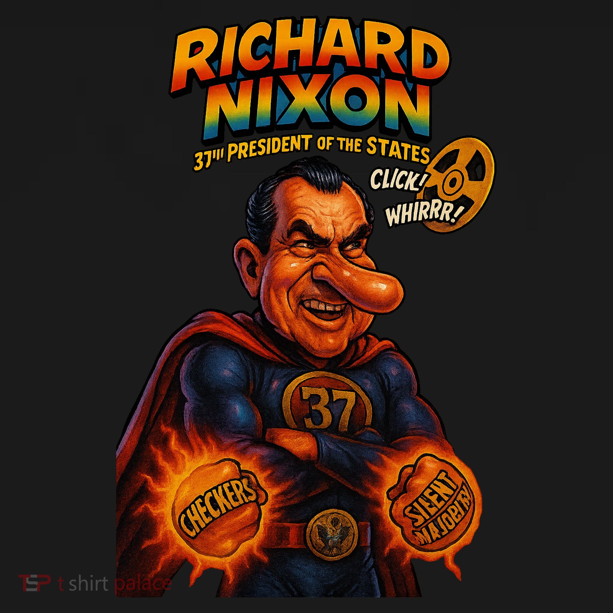 Richard Nixon The Presidential Chronicles Women's Tank Top