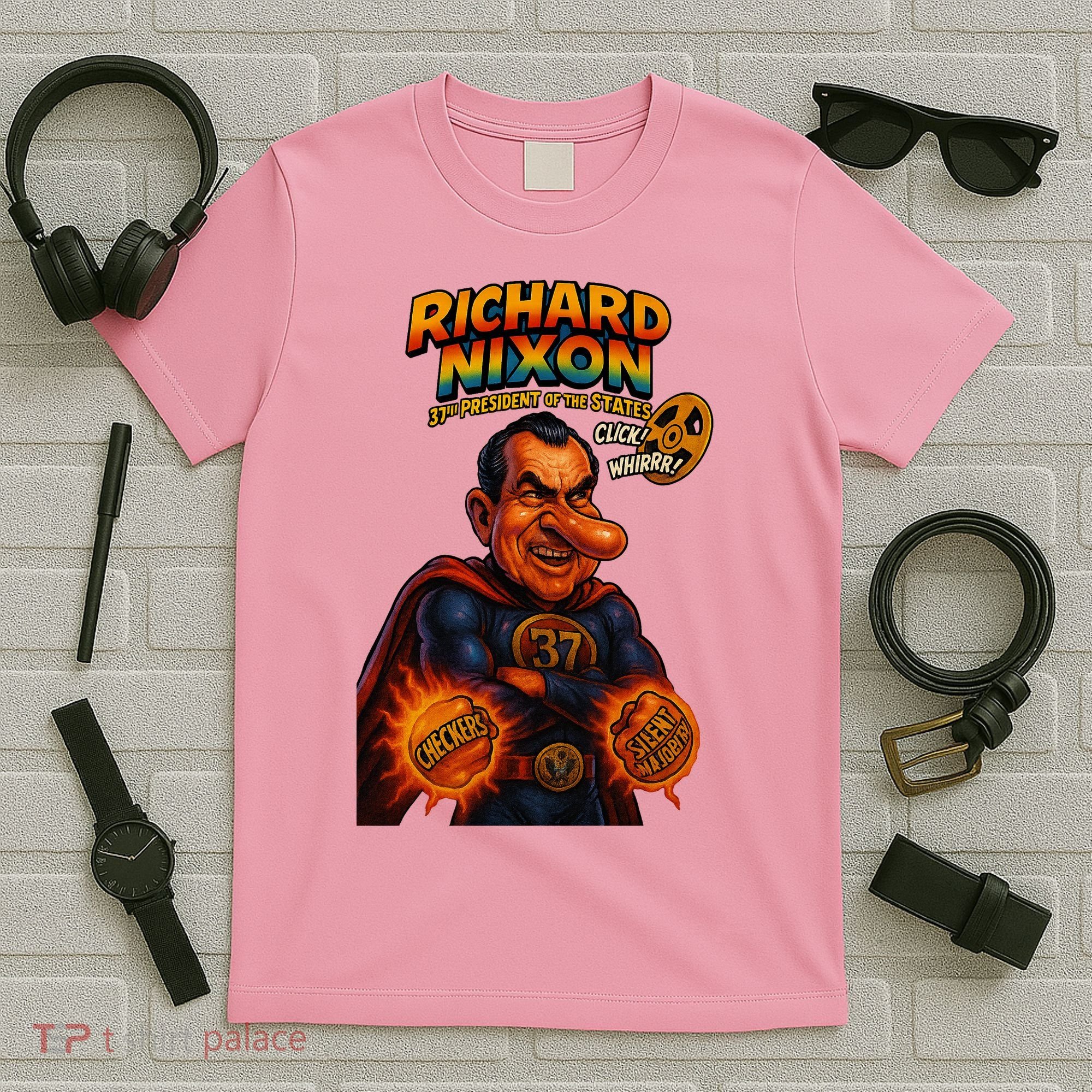 Richard Nixon The Presidential Chronicles T-Shirt