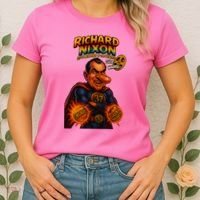 Richard Nixon The Presidential Chronicles Women's T-Shirt thumb 2