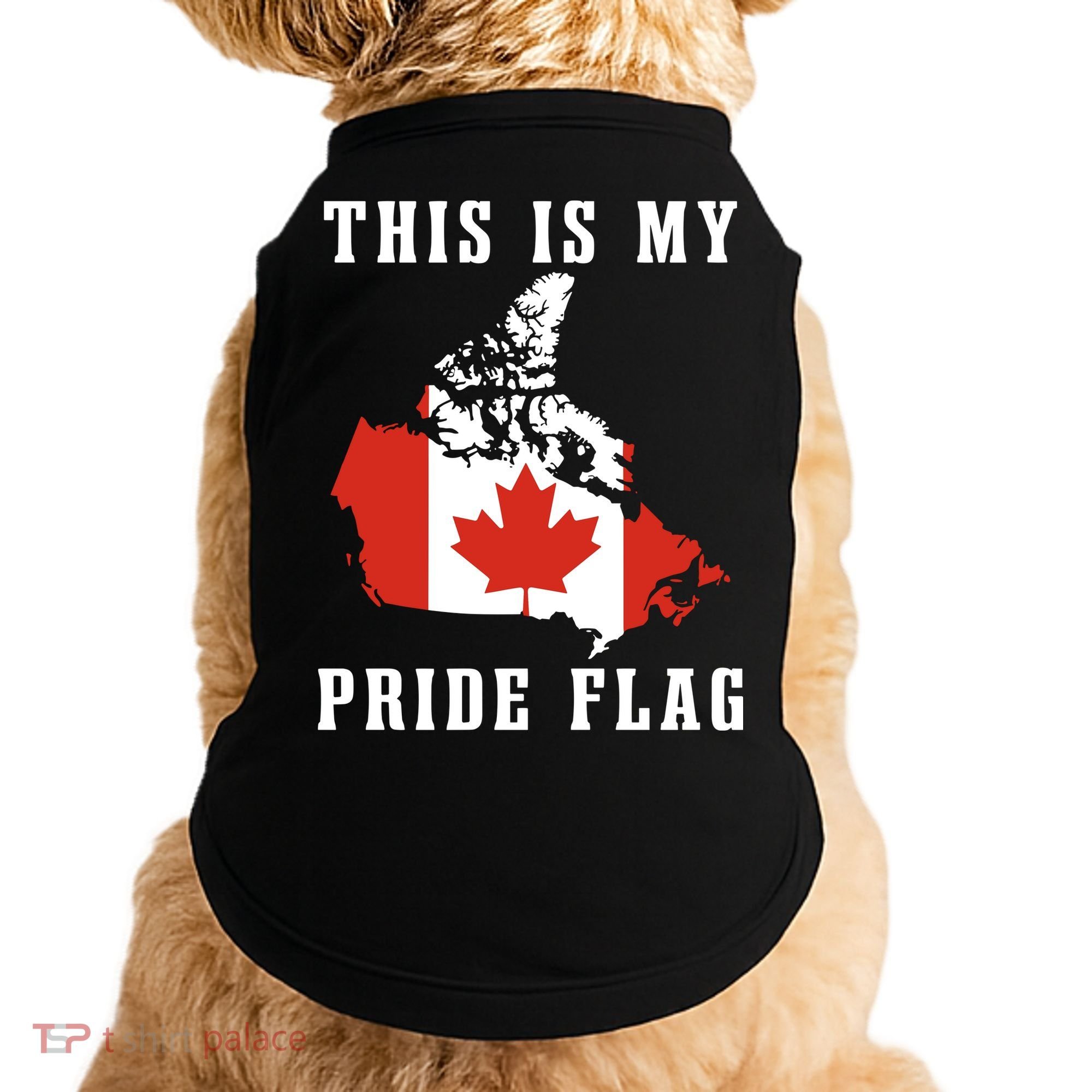 Rebel News This Is My Pride Flag Canada Doggie Tank