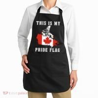 Rebel News This Is My Pride Flag Canada Apron thumb 2