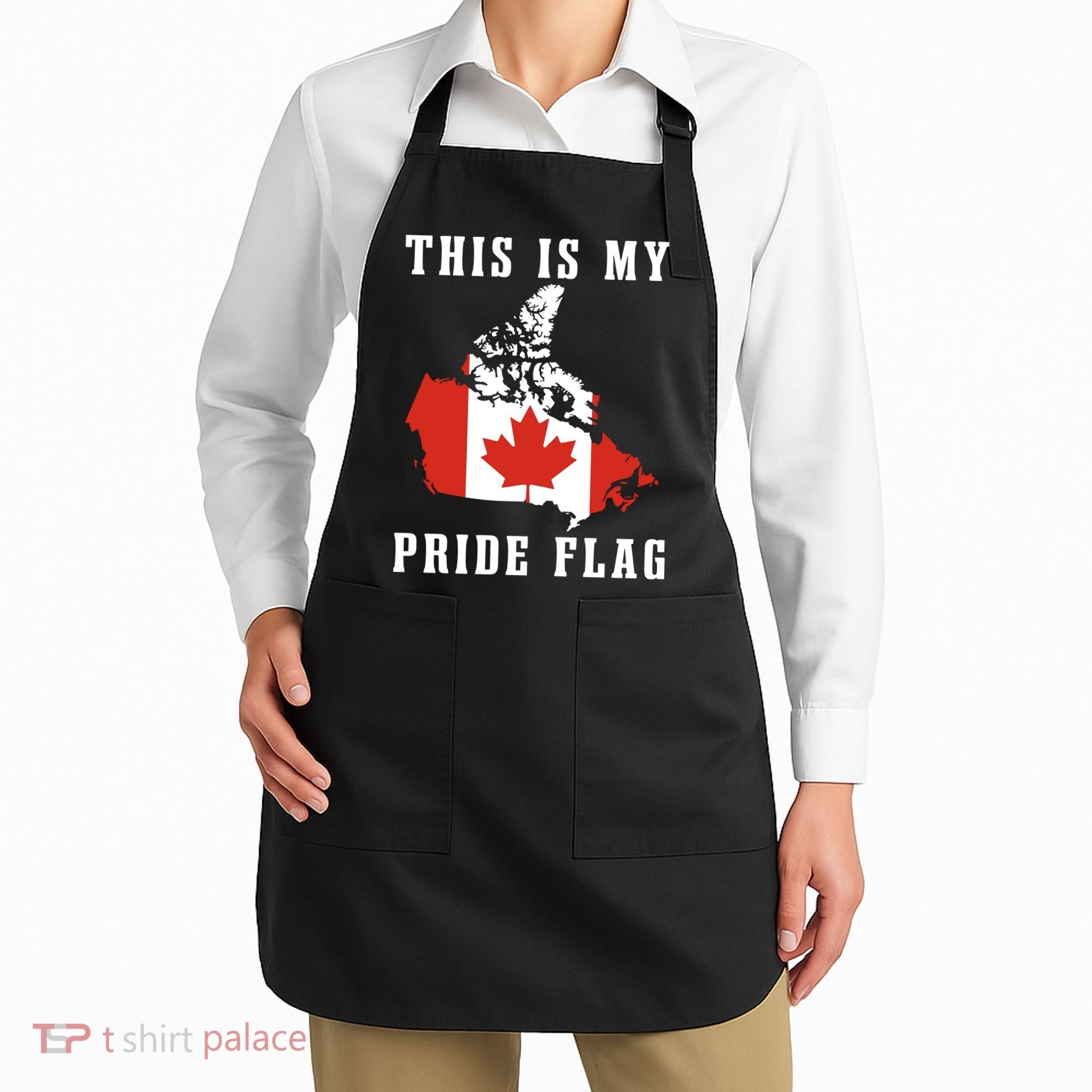 Rebel News This Is My Pride Flag Canada Apron