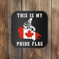Rebel News This Is My Pride Flag Canada Coaster thumb 0