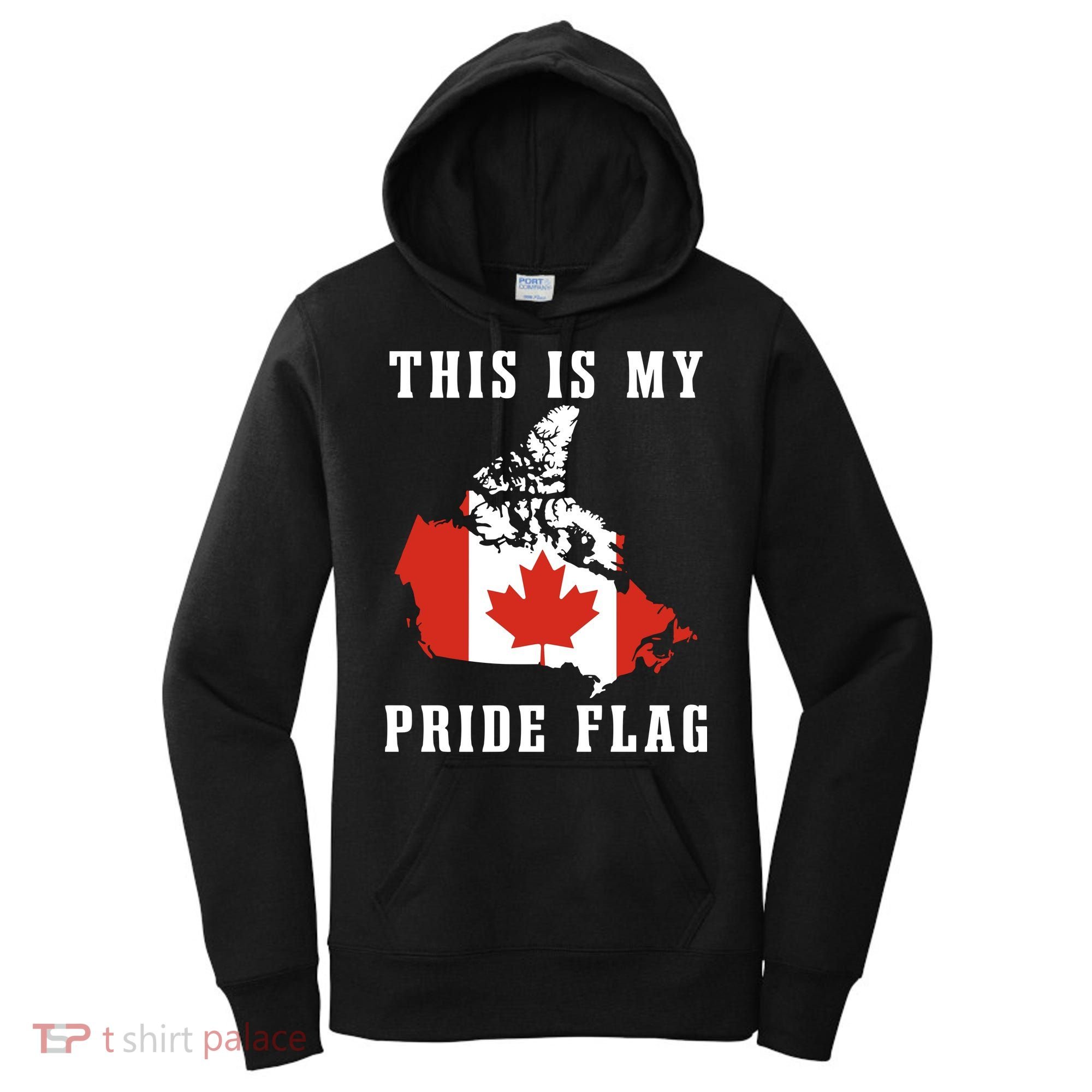 Rebel News This Is My Pride Flag Canada Women's Hoodie