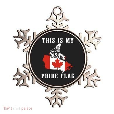 Rebel News This Is My Pride Flag Canada Ornament