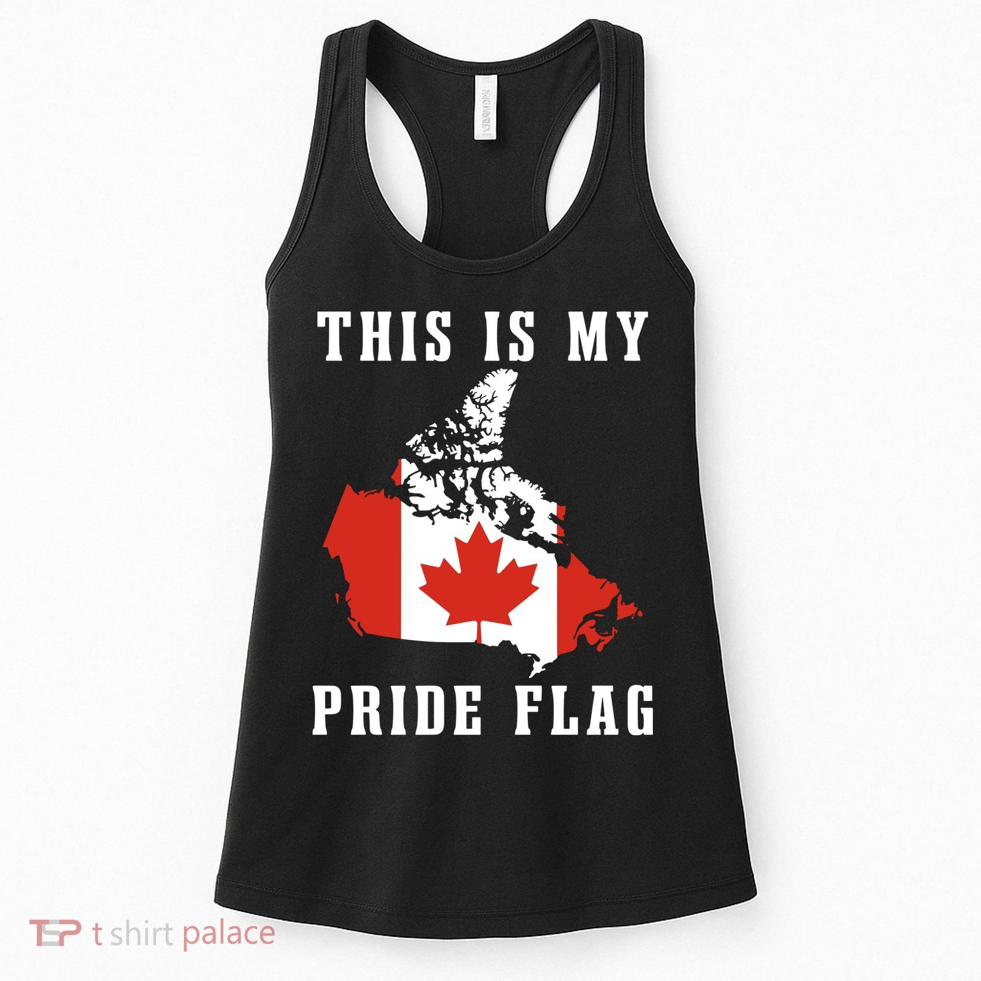 Rebel News This Is My Pride Flag Canada Women's Tank Top