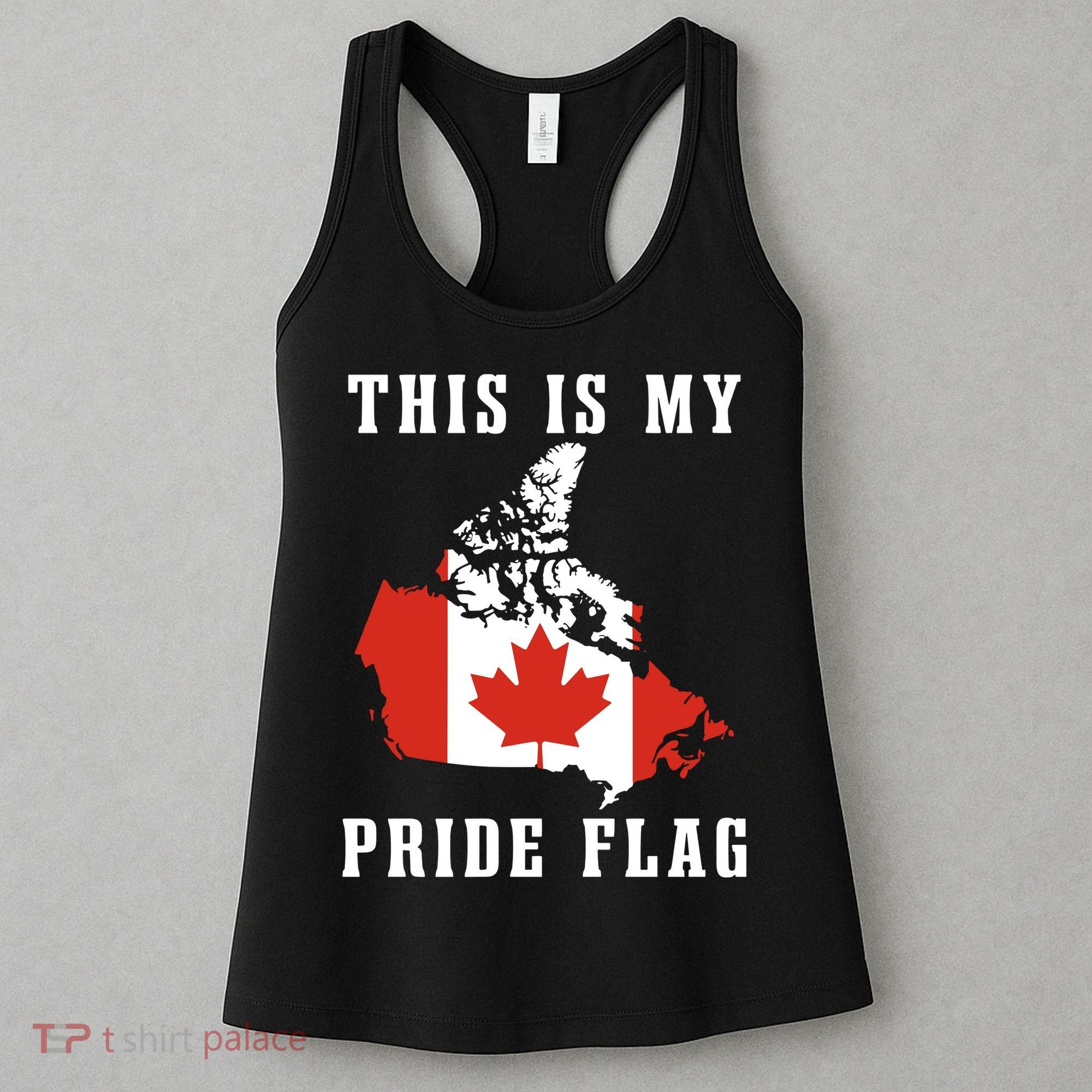 Rebel News This Is My Pride Flag Canada Women's Tank Top