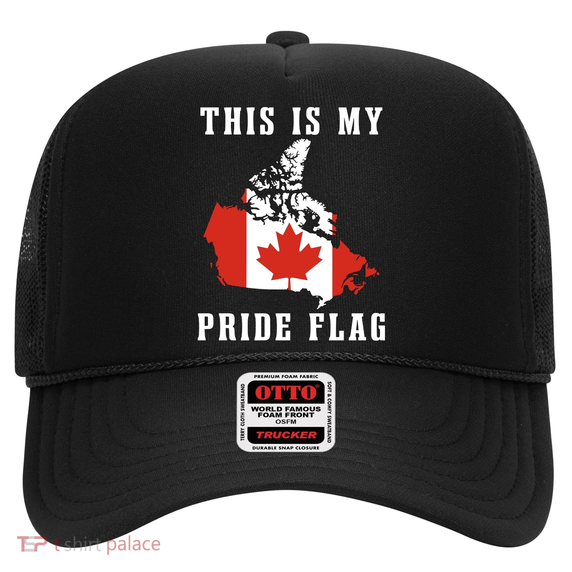 Rebel News This Is My Pride Flag Canada Hat