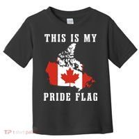 Rebel News This Is My Pride Flag Canada Toddler T-Shirt thumb 0
