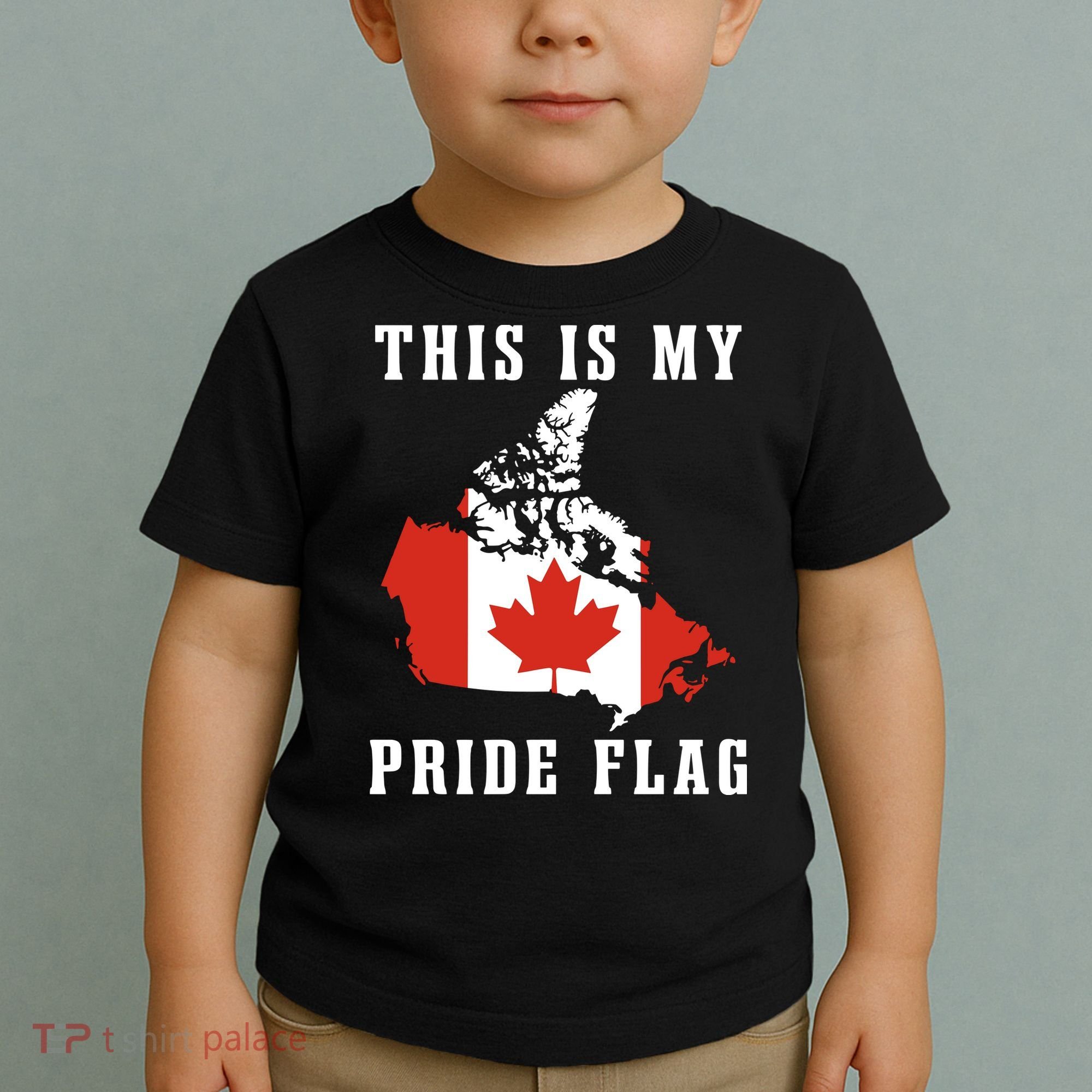Rebel News This Is My Pride Flag Canada Toddler T-Shirt