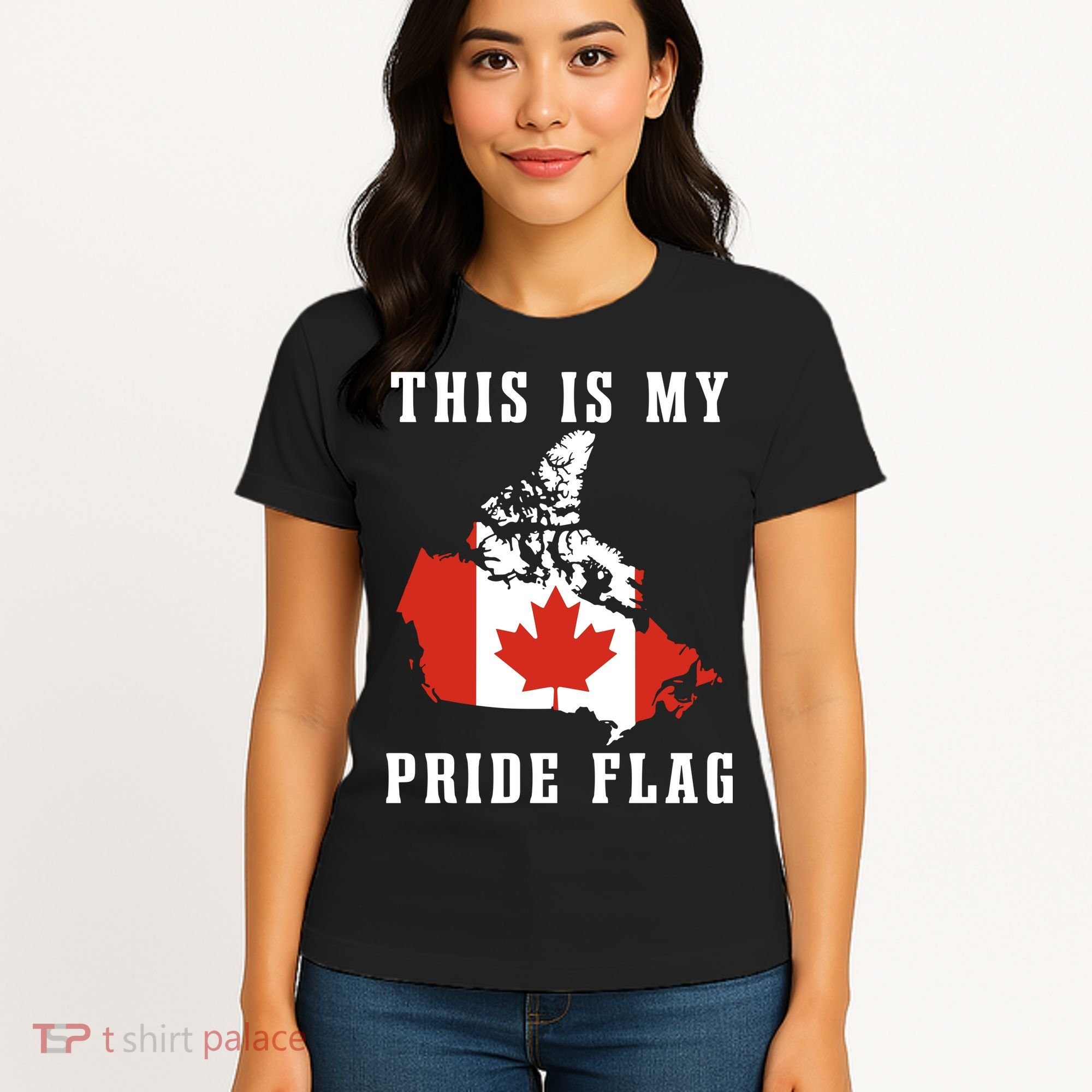Rebel News This Is My Pride Flag Canada Women's T-Shirt