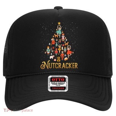 Retro Nutcracker Tree Ballet Dance Family Christmas Pajama Hat
