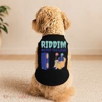 Riddim Never Too Loud Funny Dubstep Skeleton Gift Doggie Tank thumb 2
