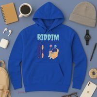 Riddim Never Too Loud Funny Dubstep Skeleton Gift Hoodie thumb 3