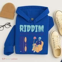 Riddim Never Too Loud Funny Dubstep Skeleton Gift Hoodie thumb 4