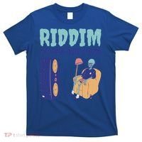 Riddim Never Too Loud Funny Dubstep Skeleton Gift T-Shirt thumb 0