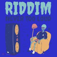Riddim Never Too Loud Funny Dubstep Skeleton Gift Kids Sweatshirt thumb 2