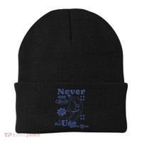 Retro Never Use Alone Harm Reduction Beanie thumb 0