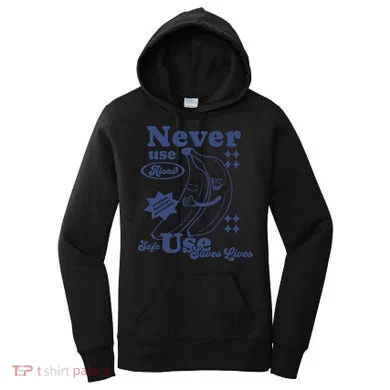 Retro Never Use Alone Harm Reduction Women's Hoodie