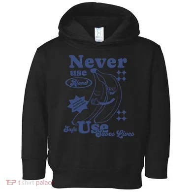 Retro Never Use Alone Harm Reduction Toddler Hoodie