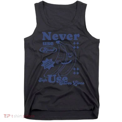 Retro Never Use Alone Harm Reduction Tank Top