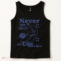 Retro Never Use Alone Harm Reduction Tank Top thumb 2