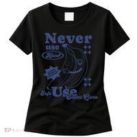 Retro Never Use Alone Harm Reduction Women's T-Shirt thumb 0