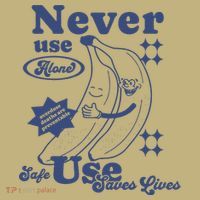 Retro Never Use Alone Harm Reduction Hoodie thumb 7