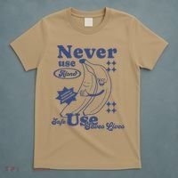 Retro Never Use Alone Harm Reduction T-Shirt thumb 5