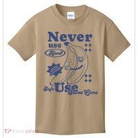Retro Never Use Alone Harm Reduction Kids T-Shirt thumb 0
