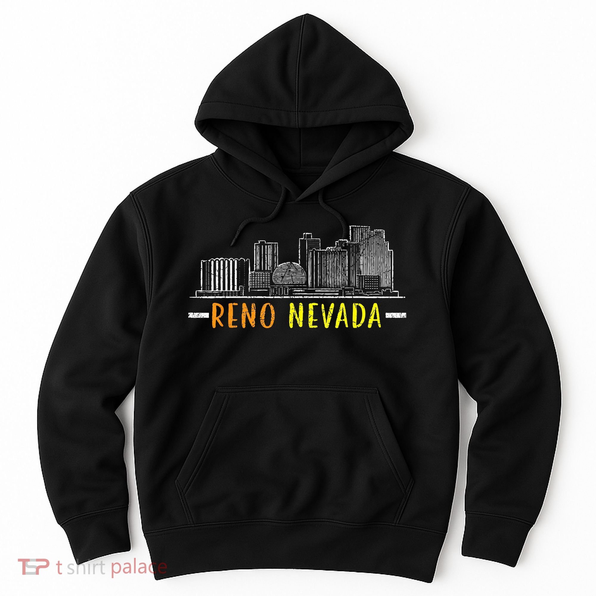 Reno Nevada USA America Nevadians Nevadans Hoodie