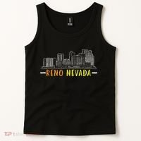 Reno Nevada USA America Nevadians Nevadans Tank Top thumb 2