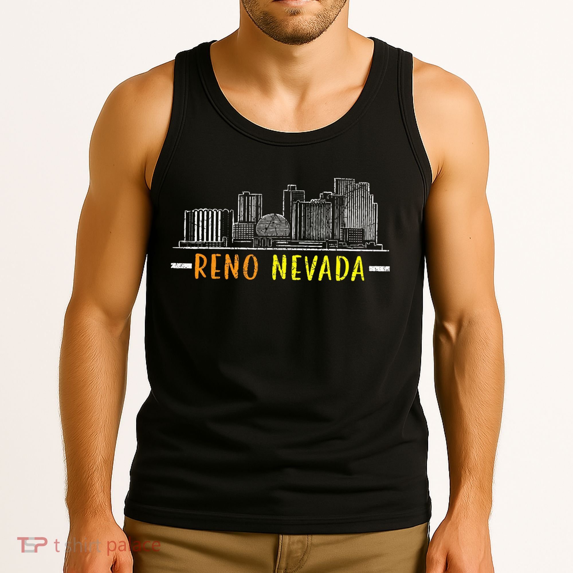 Reno Nevada USA America Nevadians Nevadans Tank Top