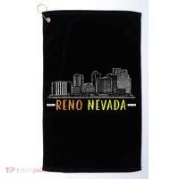Reno Nevada USA America Nevadians Nevadans Golf Towel thumb 0