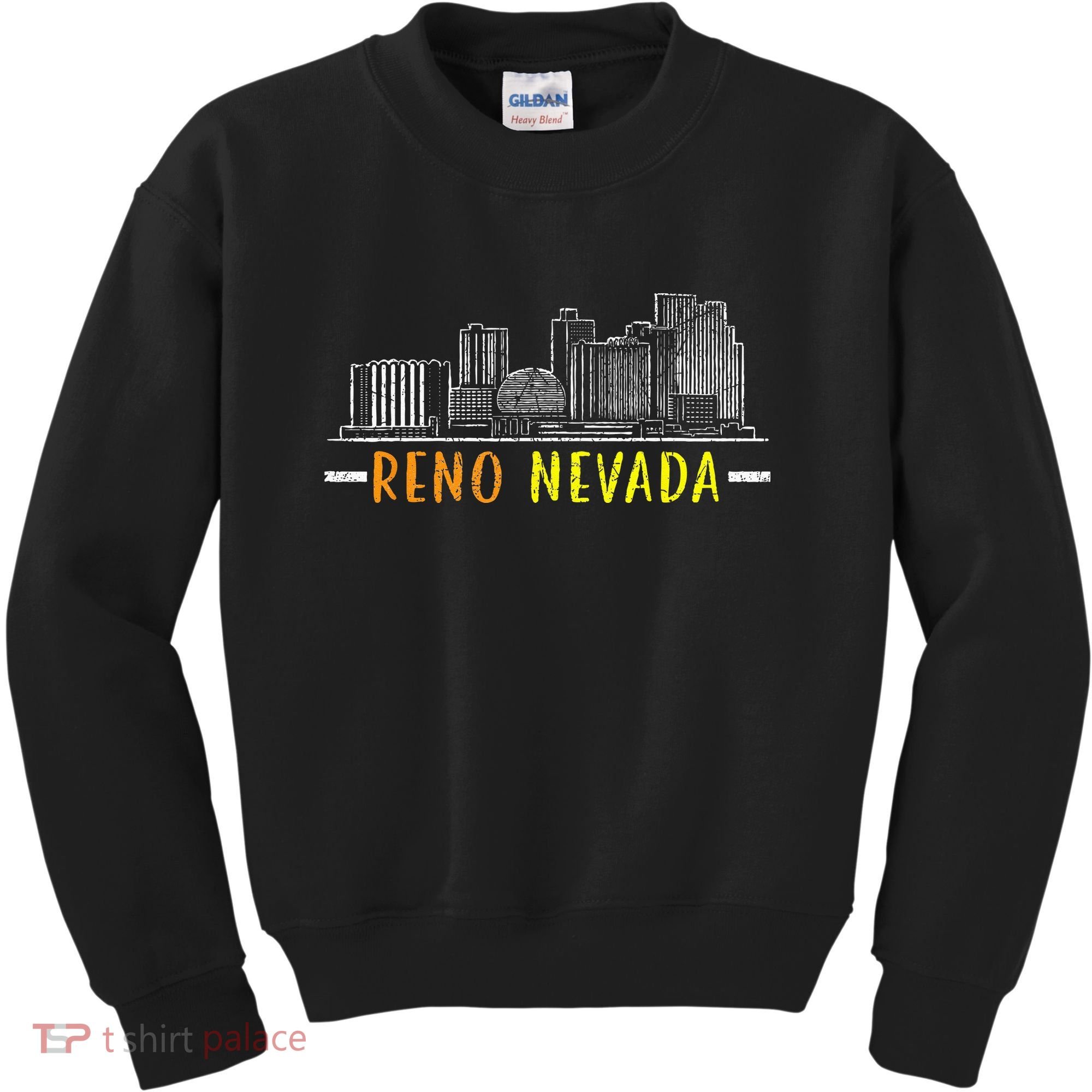 Reno Nevada USA America Nevadians Nevadans Kids Sweatshirt