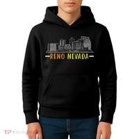 Reno Nevada USA America Nevadians Nevadans Kids Hoodie thumb 4