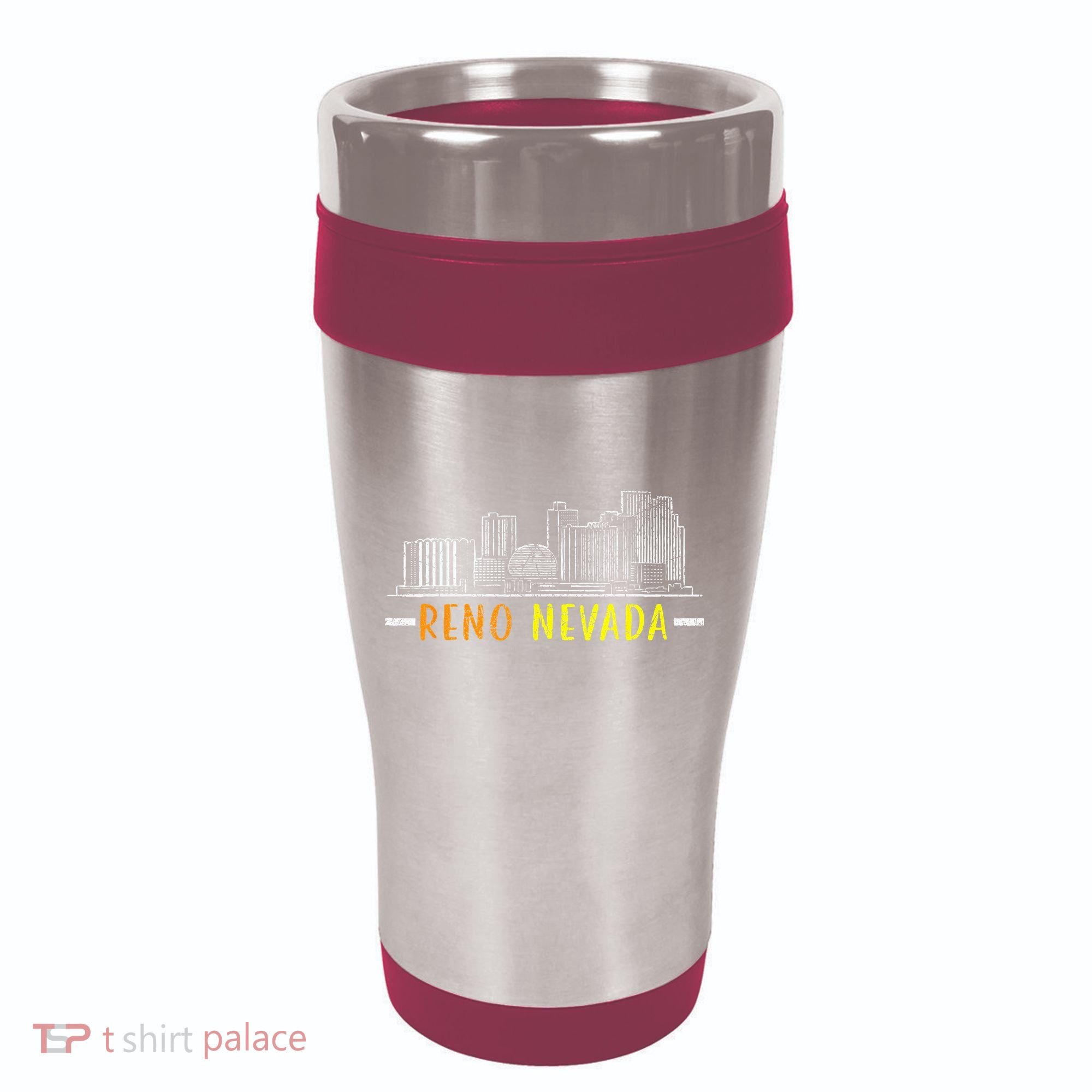 Reno Nevada USA America Nevadians Nevadans 16oz Travel Tumbler