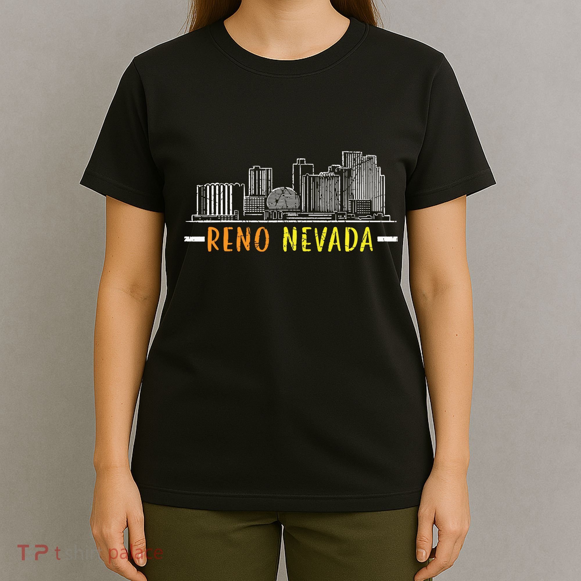 Reno Nevada Usa America Nevadians Nevadans T-Shirt