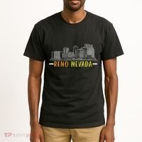 Reno Nevada Usa America Nevadians Nevadans Tall T-Shirt thumb 2